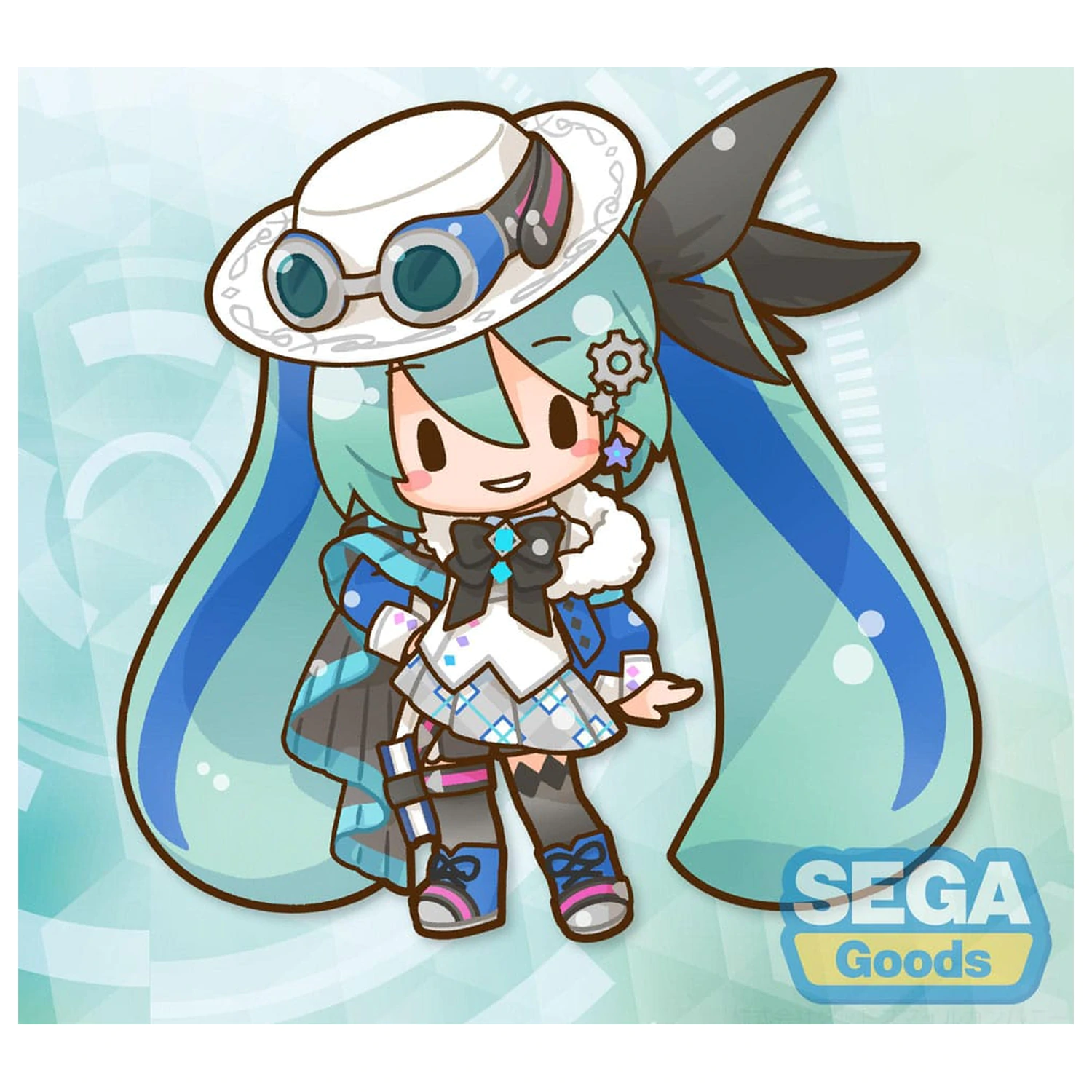 Character Vocal Series 01: Hatsune Miku Fuwa Petit Pluszowa Figurka Hatsune Miku Miku with you 2025 LL 45 cm zdjęcie produktu