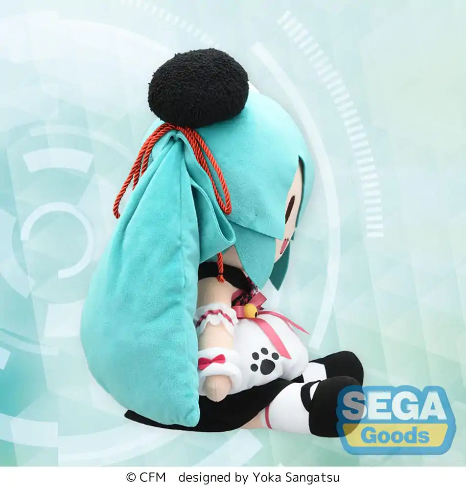 Character Vocal Series 01: Hatsune Miku Fuwa Petit Pluszowa Figurka Hatsune Miku Panda Bun LL 40 cm zdjęcie produktu