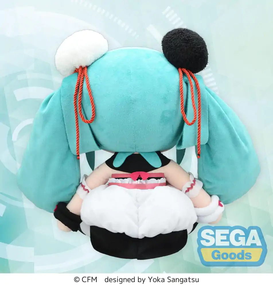 Character Vocal Series 01: Hatsune Miku Fuwa Petit Pluszowa Figurka Hatsune Miku Panda Bun LL 40 cm zdjęcie produktu