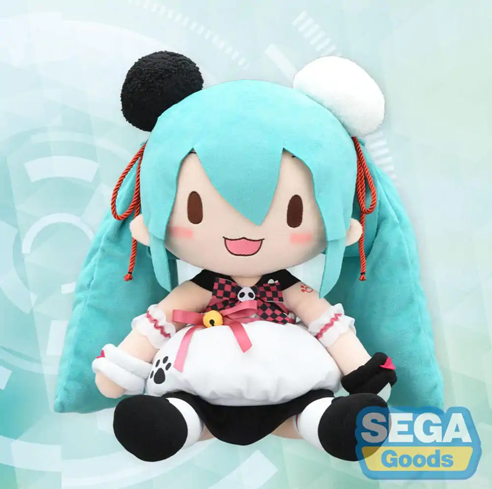 Character Vocal Series 01: Hatsune Miku Fuwa Petit Pluszowa Figurka Hatsune Miku Panda Bun LL 40 cm zdjęcie produktu