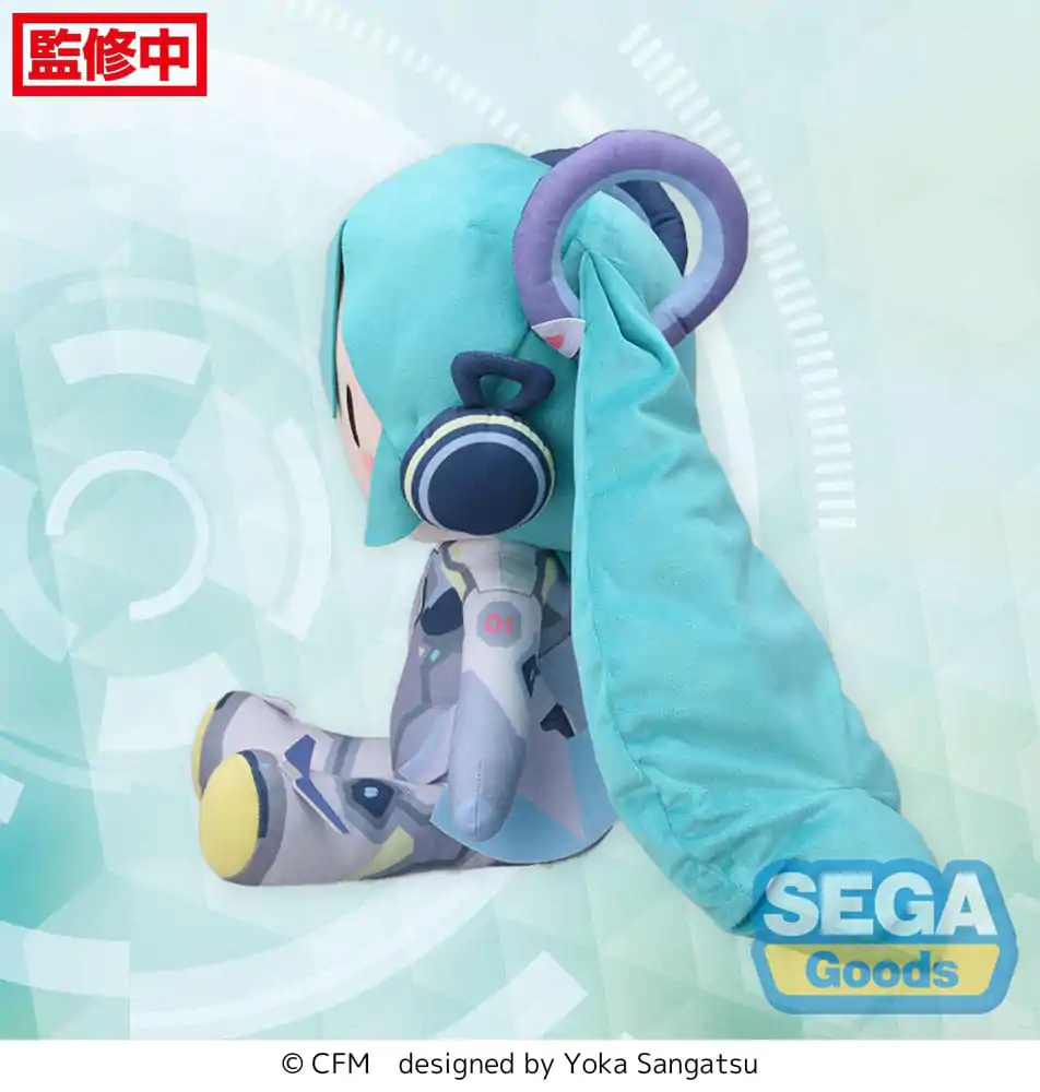 Character Vocal Series 01: Hatsune Miku Fuwa Petit Pluszowa Figurka Hatsune Miku Miku with You 2024 Ver. LL 40 cm zdjęcie produktu