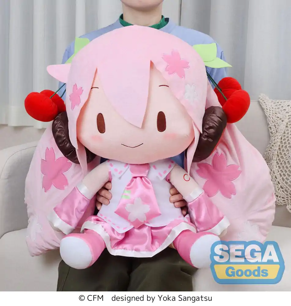 Seria Wokalnych Postaci 01: Hatsune Miku Fuwa Petit Pluszowa Figurka Sakura Miku Dodeka Jumbo 50 cm zdjęcie produktu