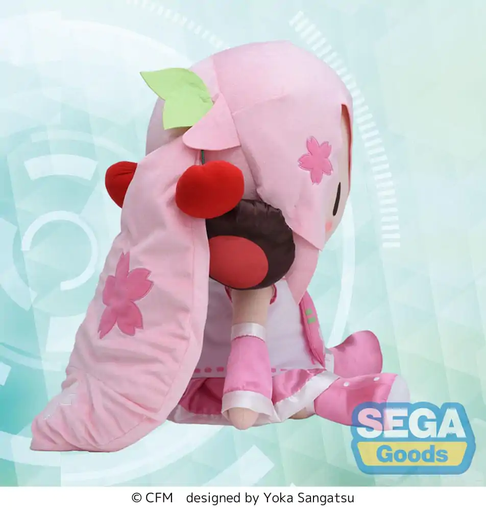 Seria Wokalnych Postaci 01: Hatsune Miku Fuwa Petit Pluszowa Figurka Sakura Miku Dodeka Jumbo 50 cm zdjęcie produktu