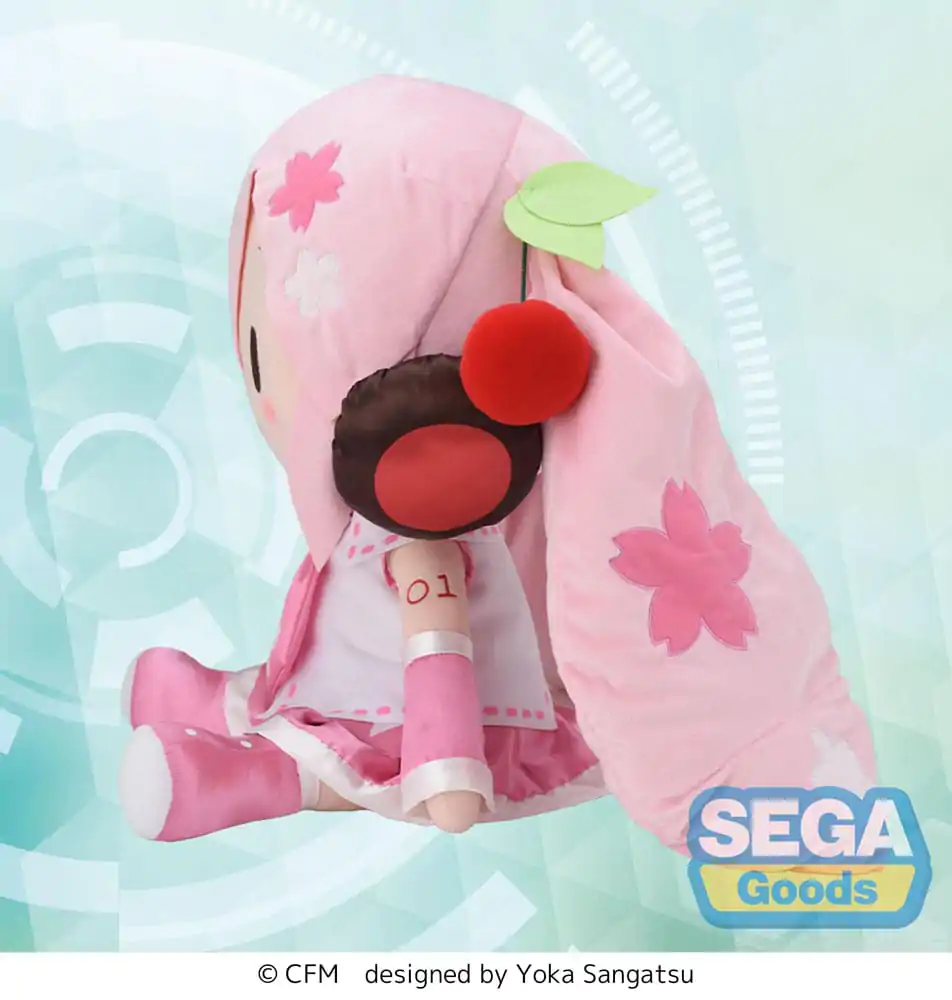 Seria Wokalnych Postaci 01: Hatsune Miku Fuwa Petit Pluszowa Figurka Sakura Miku Dodeka Jumbo 50 cm zdjęcie produktu