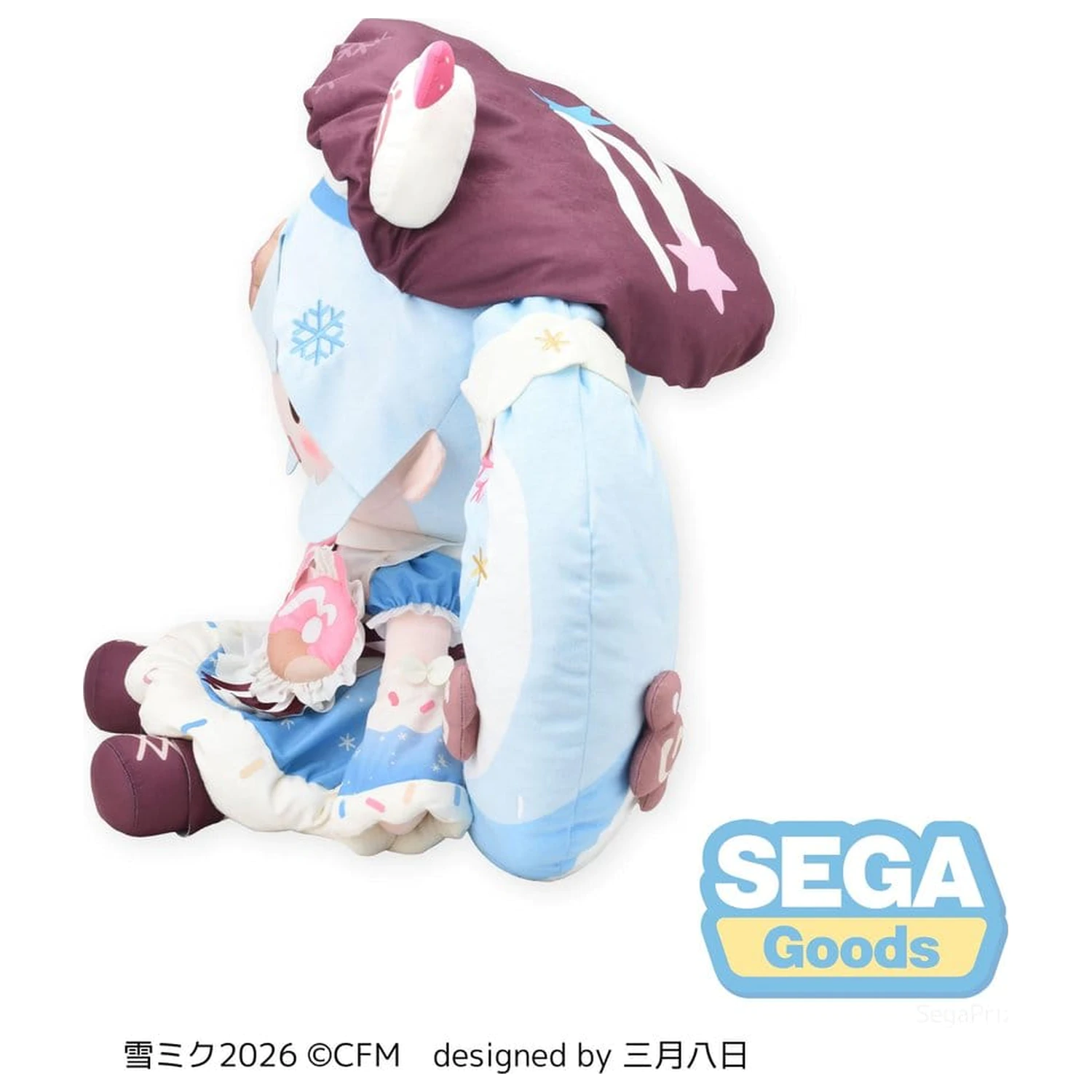 Character Vocal Series 01: Hatsune Miku Fuwa Petit Pluszowa Figurka Snow Miku 2026 Dodeka Jumbo 50 cm zdjęcie produktu