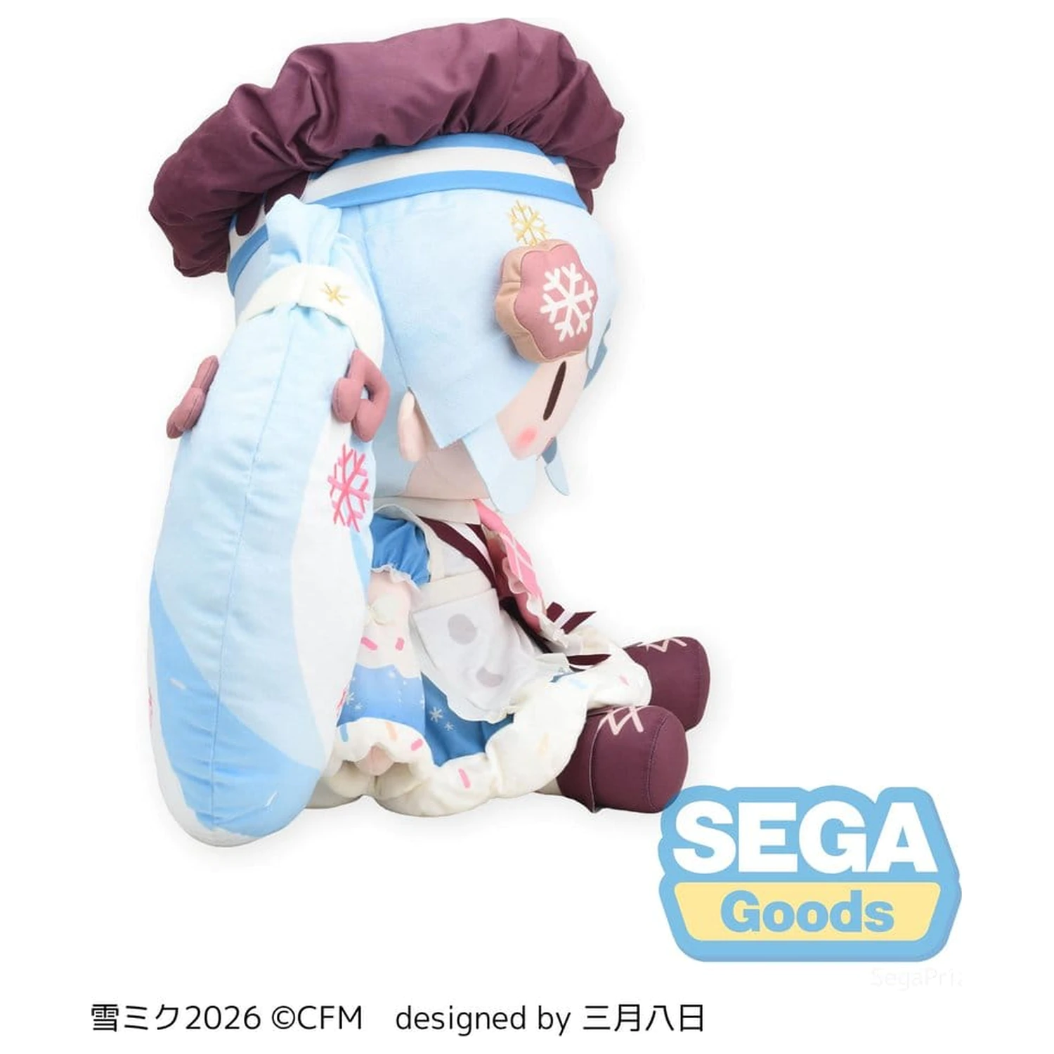 Character Vocal Series 01: Hatsune Miku Fuwa Petit Pluszowa Figurka Snow Miku 2026 Dodeka Jumbo 50 cm zdjęcie produktu