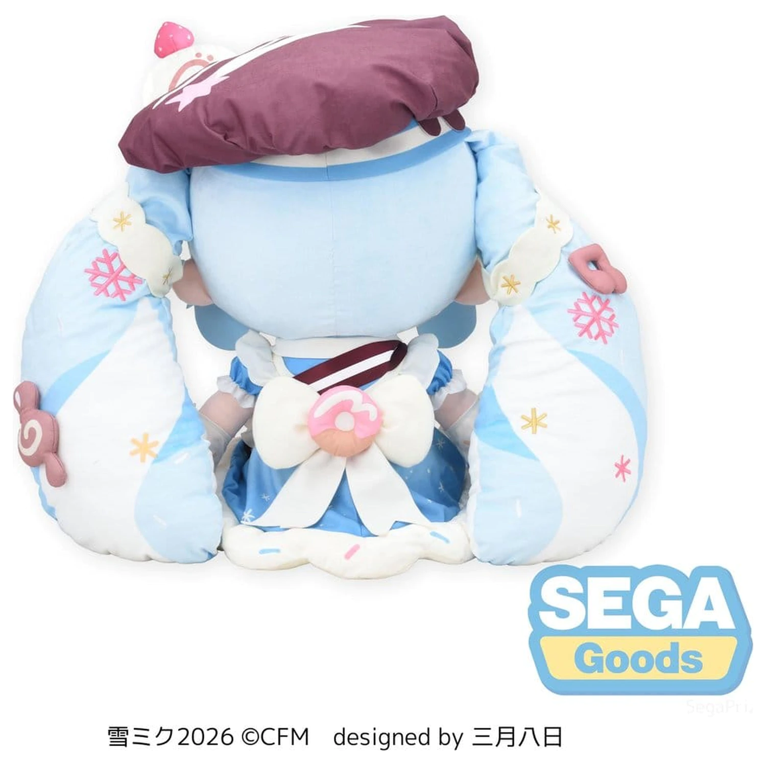 Character Vocal Series 01: Hatsune Miku Fuwa Petit Pluszowa Figurka Snow Miku 2026 Dodeka Jumbo 50 cm zdjęcie produktu