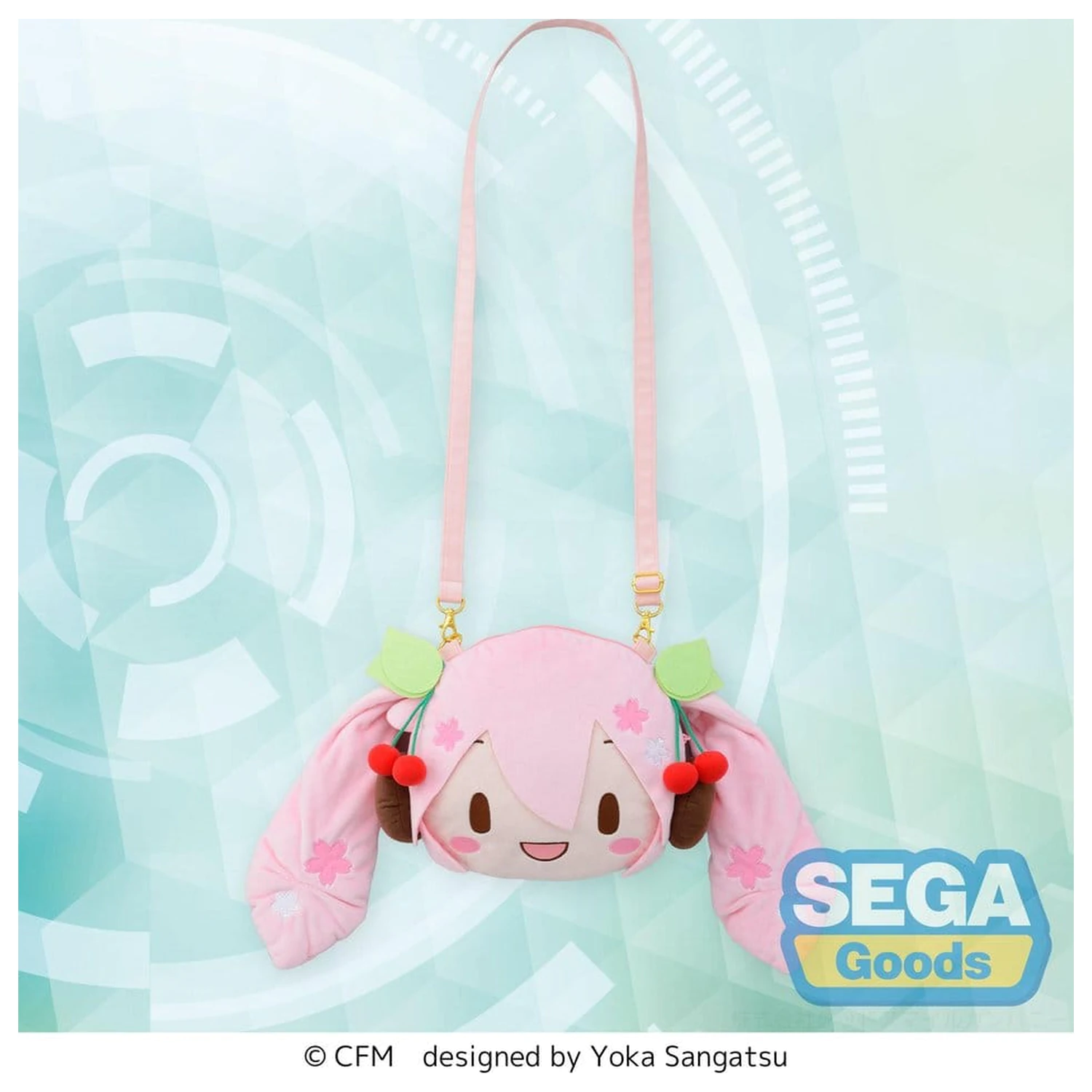 Character Vocal Series 01: Hatsune Miku fuwa petit torba na ramię Sakura Miku Face (M) zdjęcie produktu