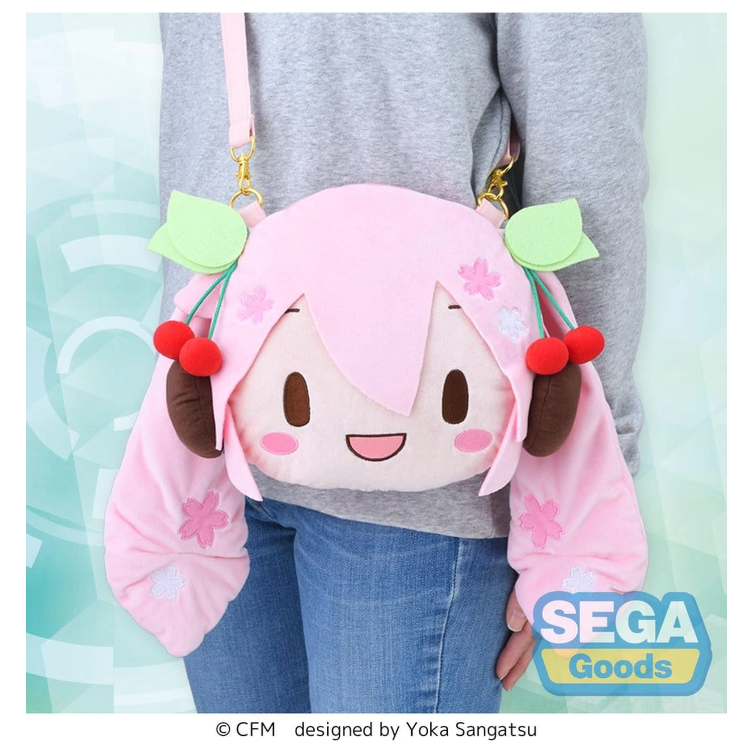 Character Vocal Series 01: Hatsune Miku fuwa petit torba na ramię Sakura Miku Face (M) zdjęcie produktu
