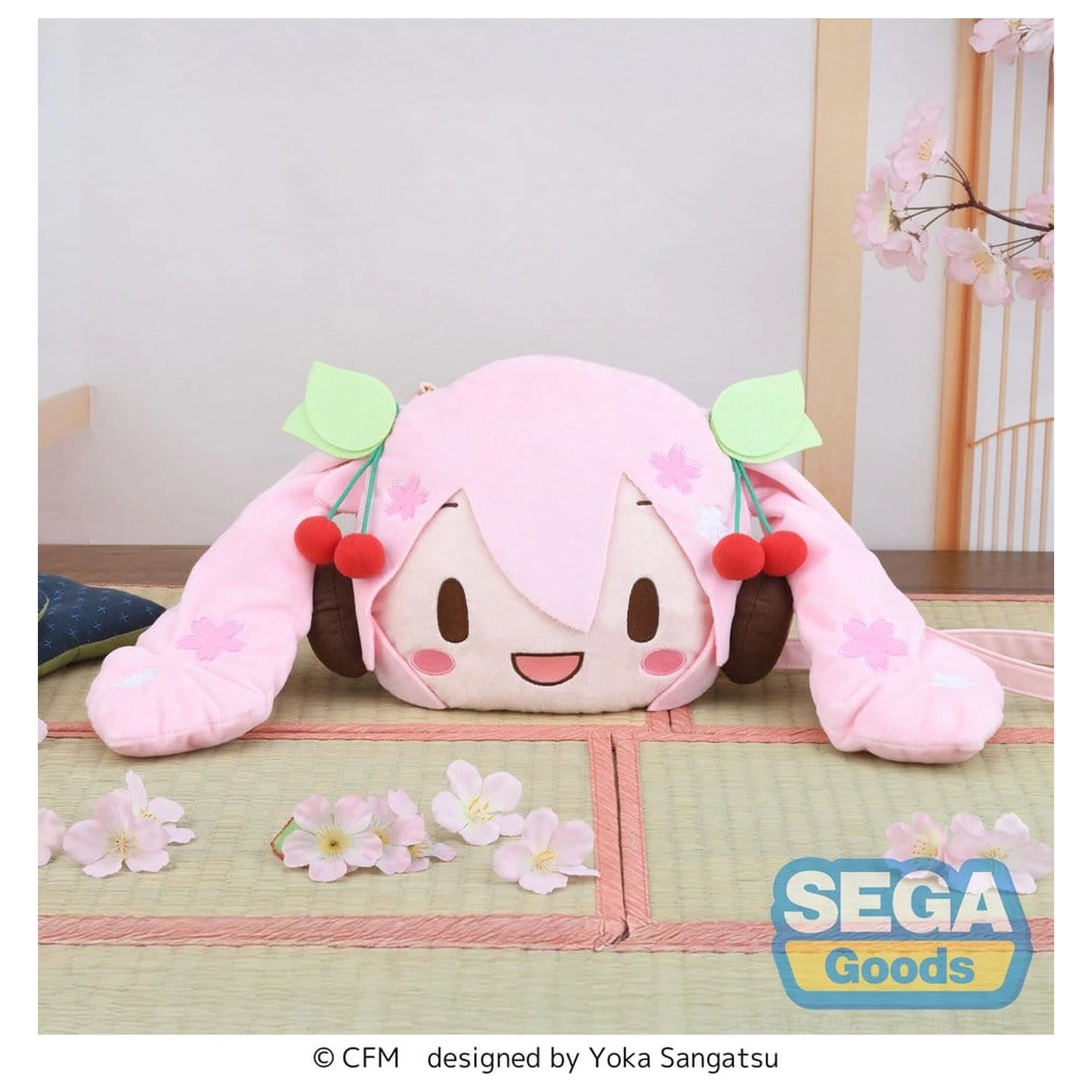 Character Vocal Series 01: Hatsune Miku fuwa petit torba na ramię Sakura Miku Face (M) zdjęcie produktu
