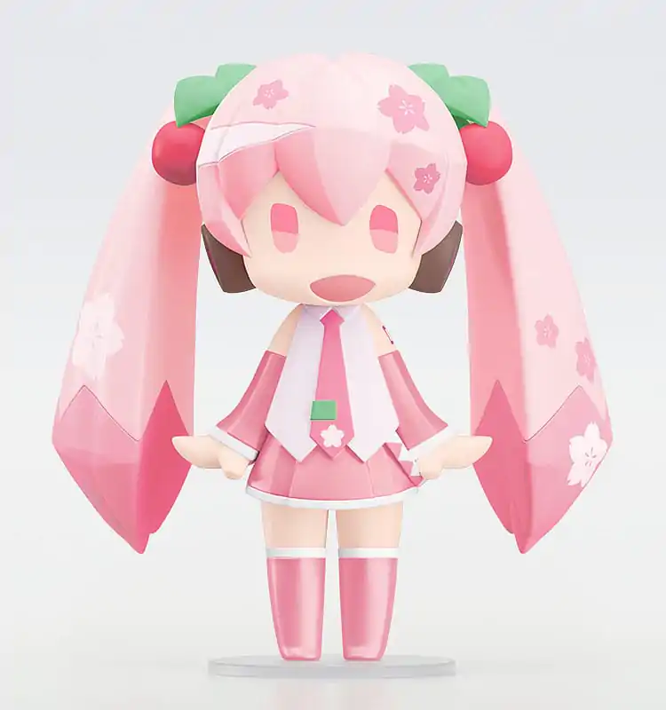 Character Vocal Series 01: Hatsune Miku HELLO! GOOD SMILE Figurka Akcji Sakura Miku 10 cm zdjęcie produktu