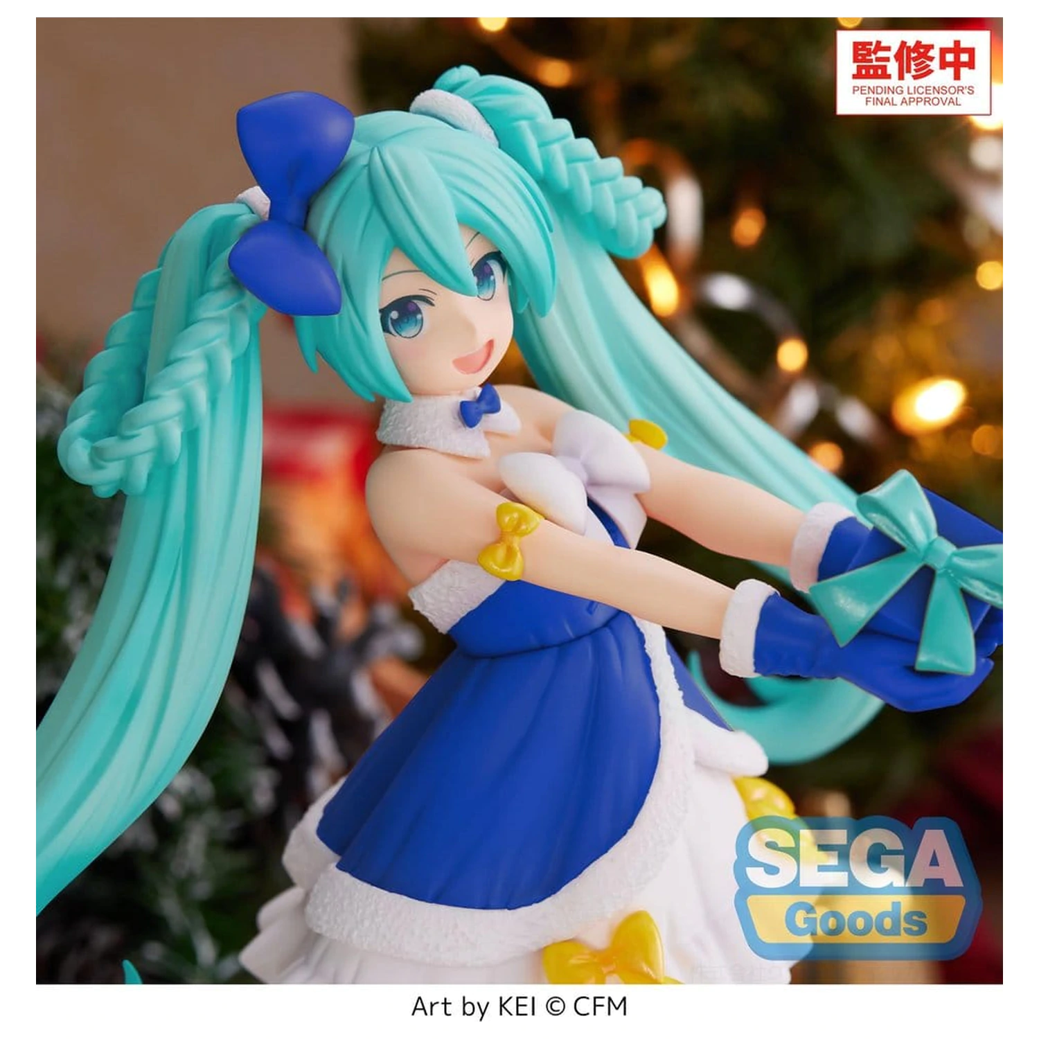 Character Vocal Series 01: Hatsune Miku High Premium Figurka PVC Hatsune Miku Sapphire Christmas Ver. 21 cm zdjęcie produktu