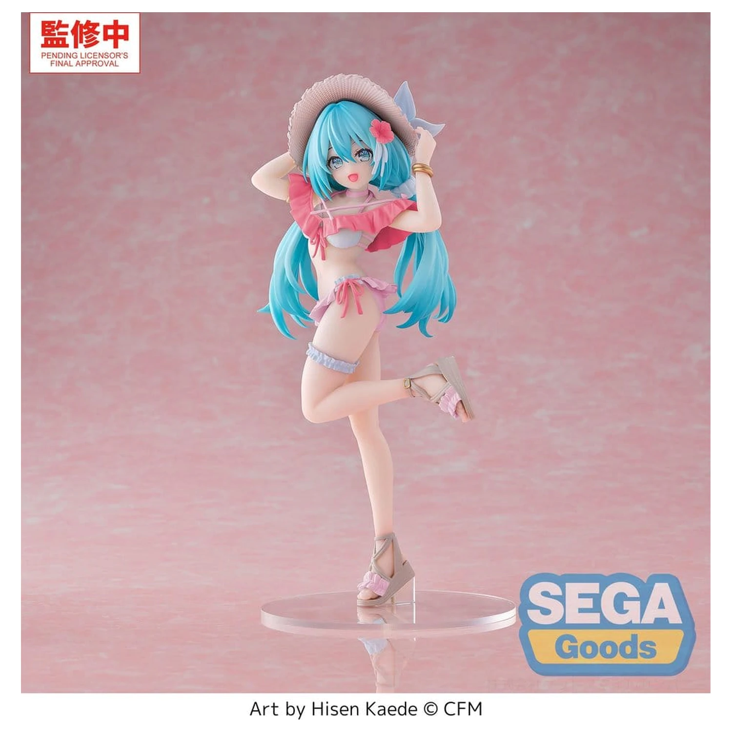 Character Vocal Series 01: Hatsune Miku Luminasta PVC figurka Conceptual Series Vol.1 Tropical Ver. 21 cm zdjęcie produktu
