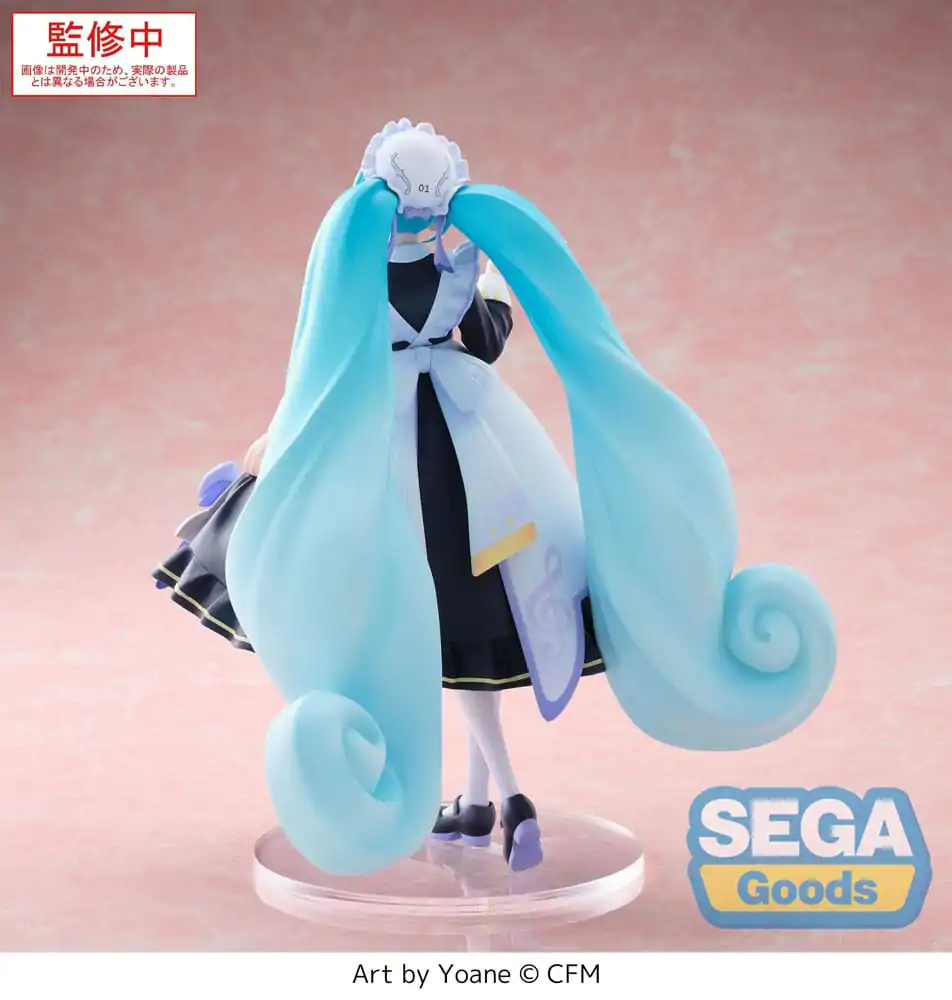 Character Vocal Series 01: Hatsune Miku Luminasta Figurka PVC Hatsune Miku Klasyczna Pokojówka 21 centymetrów zdjęcie produktu