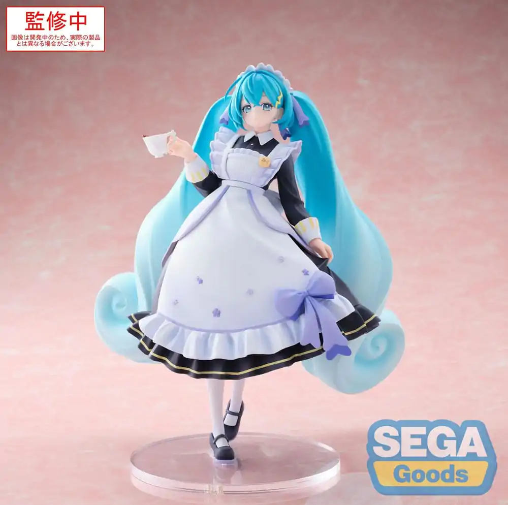 Character Vocal Series 01: Hatsune Miku Luminasta Figurka PVC Hatsune Miku Klasyczna Pokojówka 21 centymetrów zdjęcie produktu