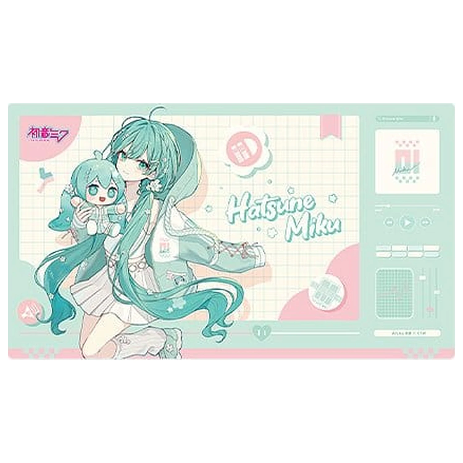 Character Vocal Series 01: Hatsune Miku Miku Hug Series Podkładka na biurko: Flower Ver. 70 x 40 cm zdjęcie produktu