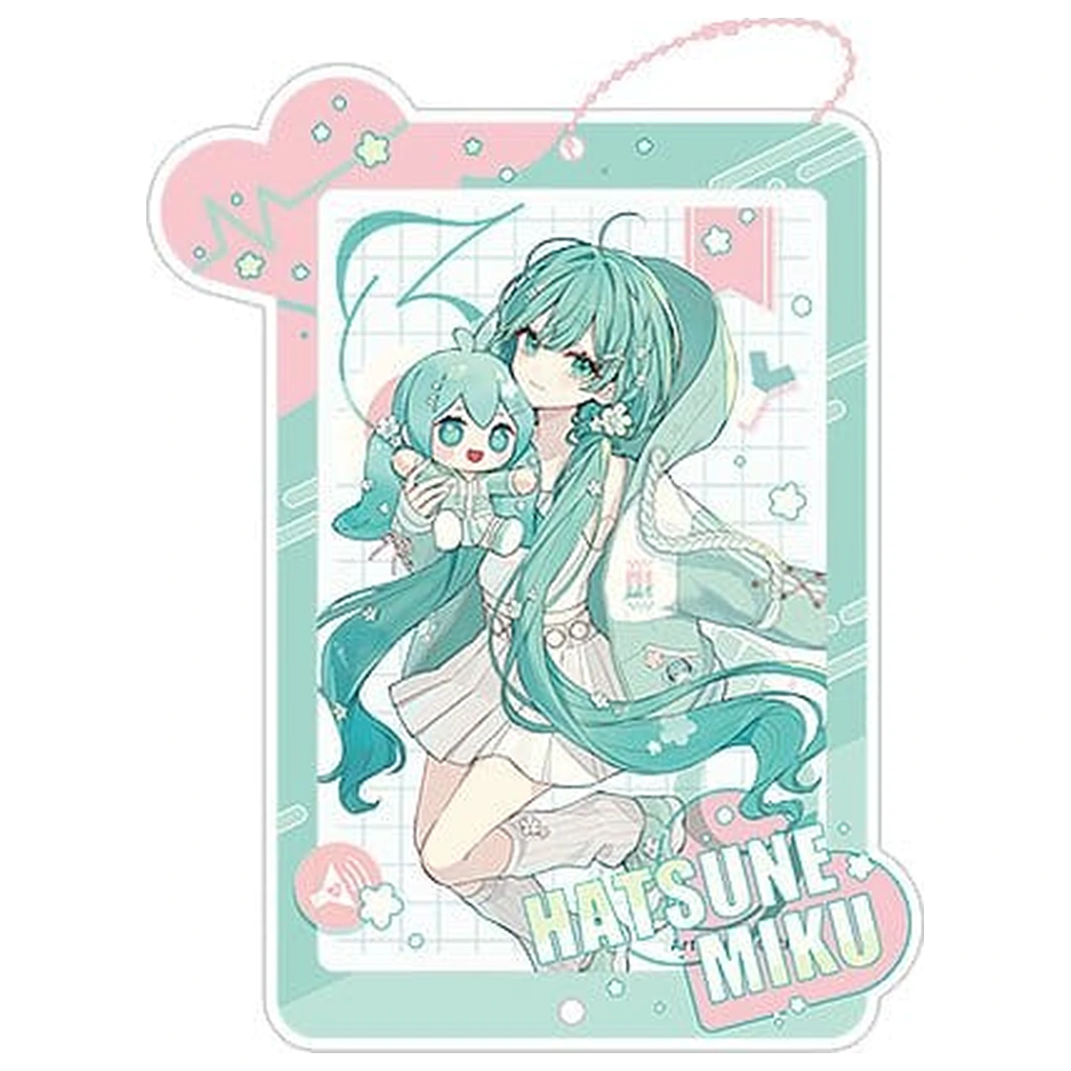 Character Vocal Series 01: Hatsune Miku Miku Hug Series Zestaw ramek na zdjęcia: Flower Ver. 15 cm zdjęcie produktu