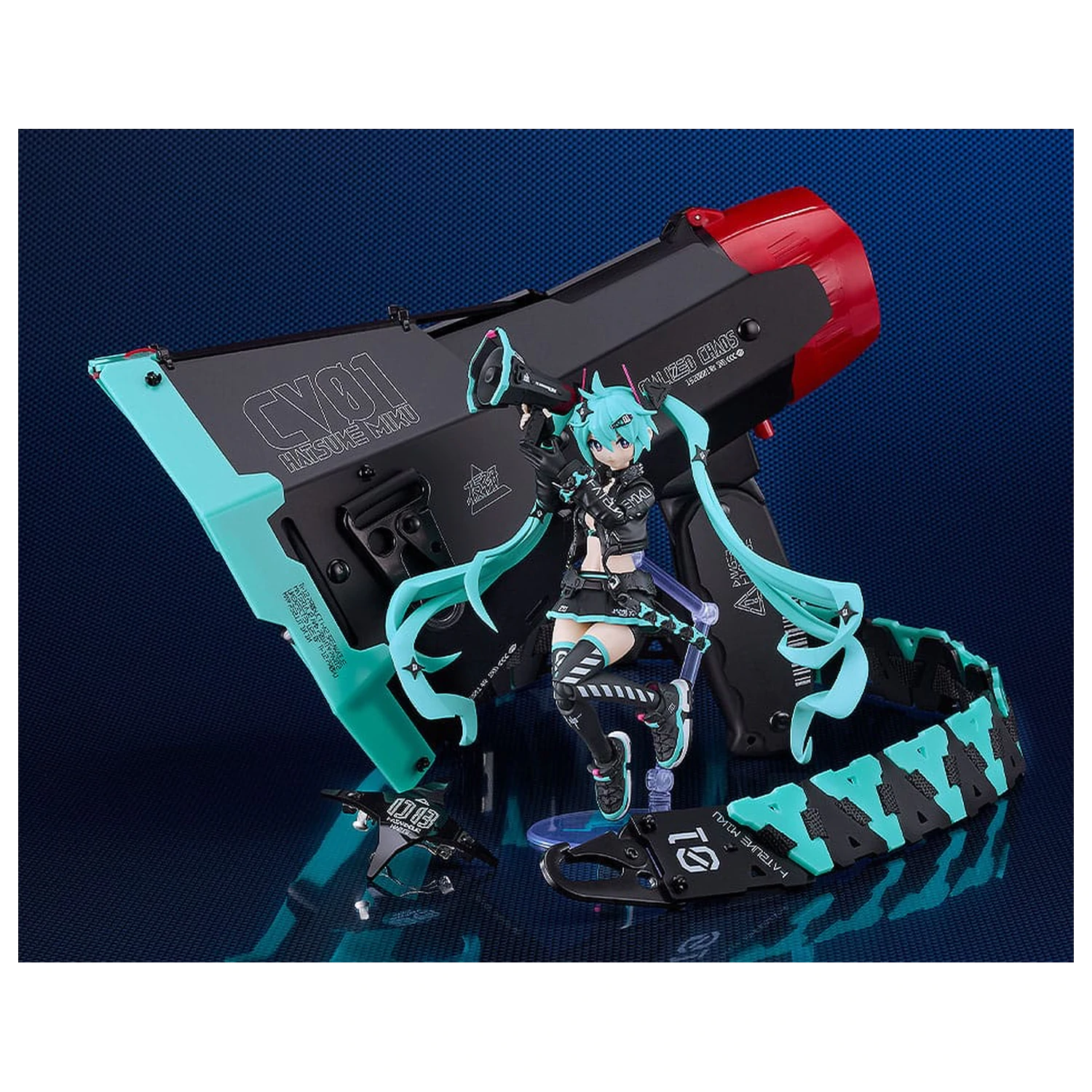 Zestaw plastikowego modelu Character Vocal Series 01: Hatsune Miku Plamatea Hatsune Miku: Chuocho Tactical Craft Ver. 15 cm zdjęcie produktu