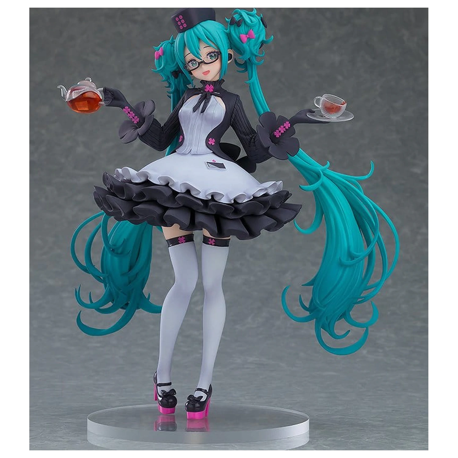 Character Vocal Series 01: Hatsune Miku Pop Up Parade Hatsune Miku: Glasses x Café Wersja. 18 cm zdjęcie produktu