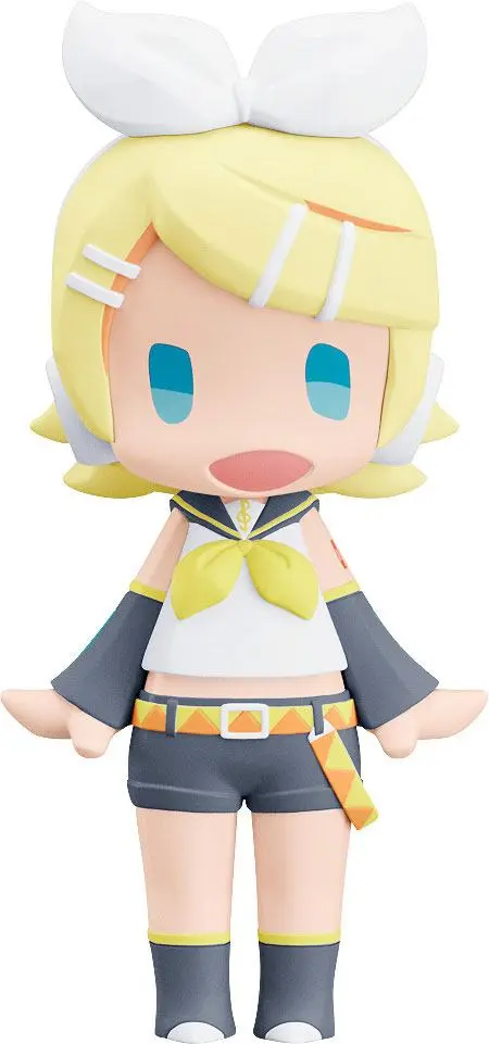 Character Vocal Series 02: Kagamine Rin/Len HELLO! GOOD SMILE Figurka Akcji Kagamine Rin (ponowne wydanie) 10 cm zdjęcie produktu