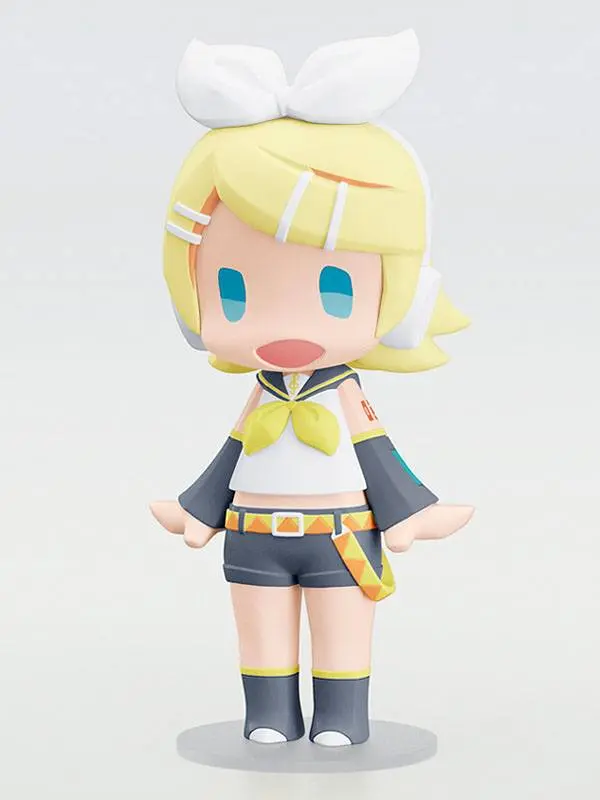 Character Vocal Series 02: Kagamine Rin/Len HELLO! GOOD SMILE Figurka Akcji Kagamine Rin (ponowne wydanie) 10 cm zdjęcie produktu