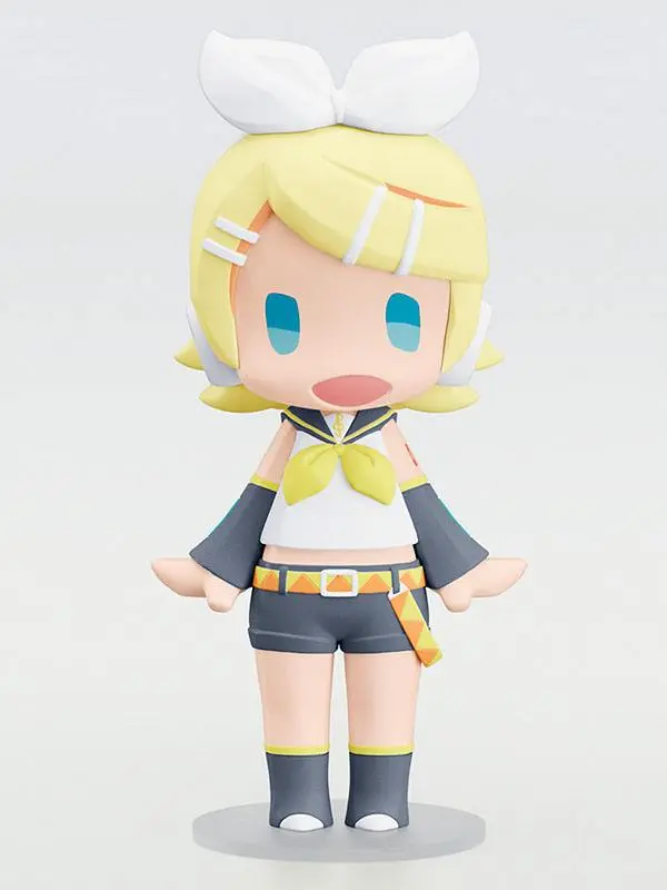 Character Vocal Series 02: Kagamine Rin/Len HELLO! GOOD SMILE Figurka Akcji Kagamine Rin (ponowne wydanie) 10 cm zdjęcie produktu