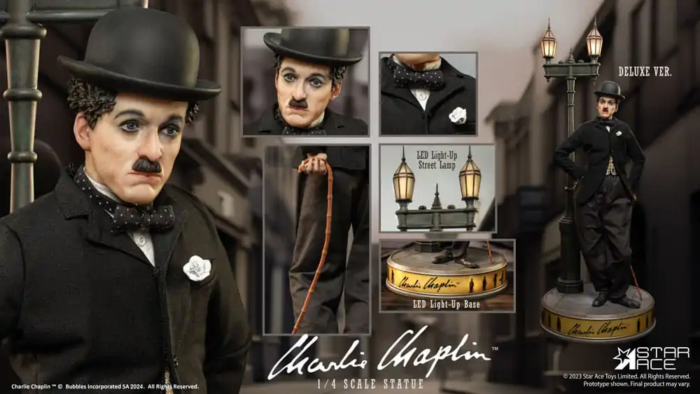 Statua Charlie Chaplin 1/4 Deluxe Version 50 cm zdjęcie produktu