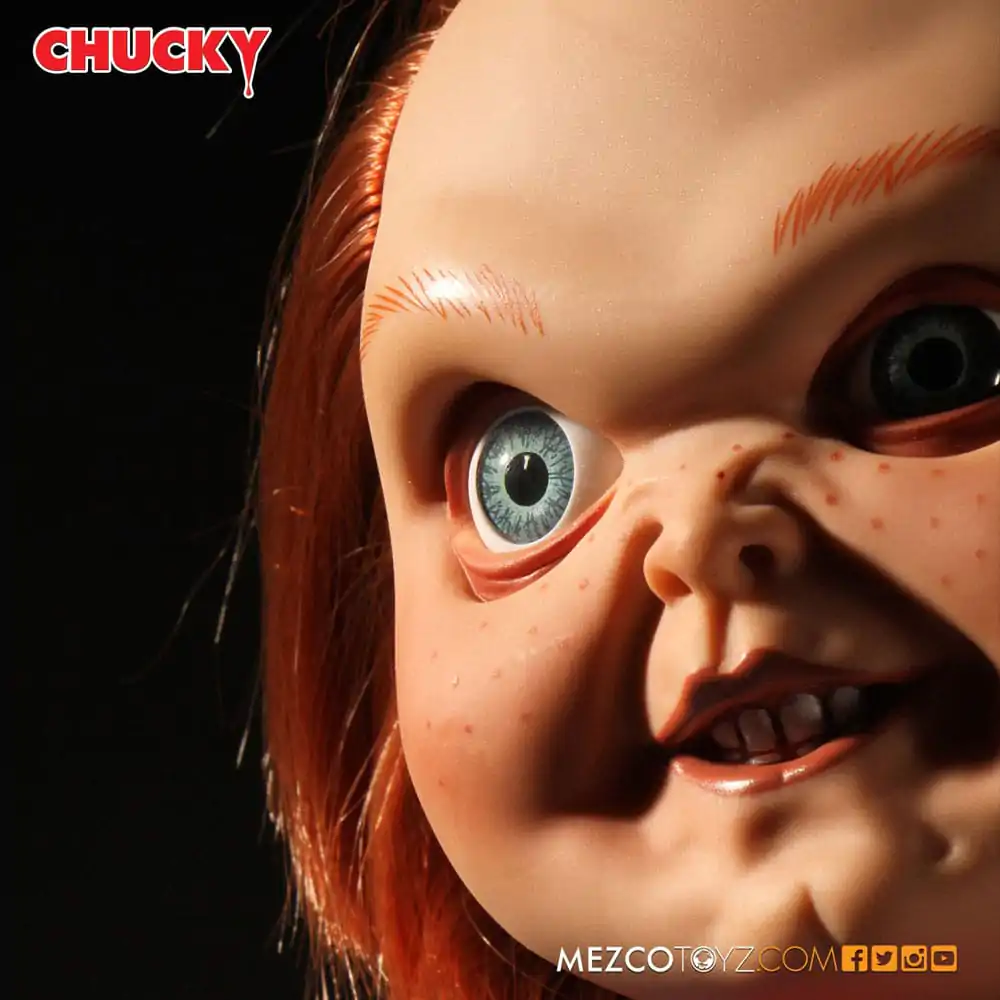 Child's Play Gadający Wysoki Chucky z Uśmiechem 38 cm zdjęcie produktu