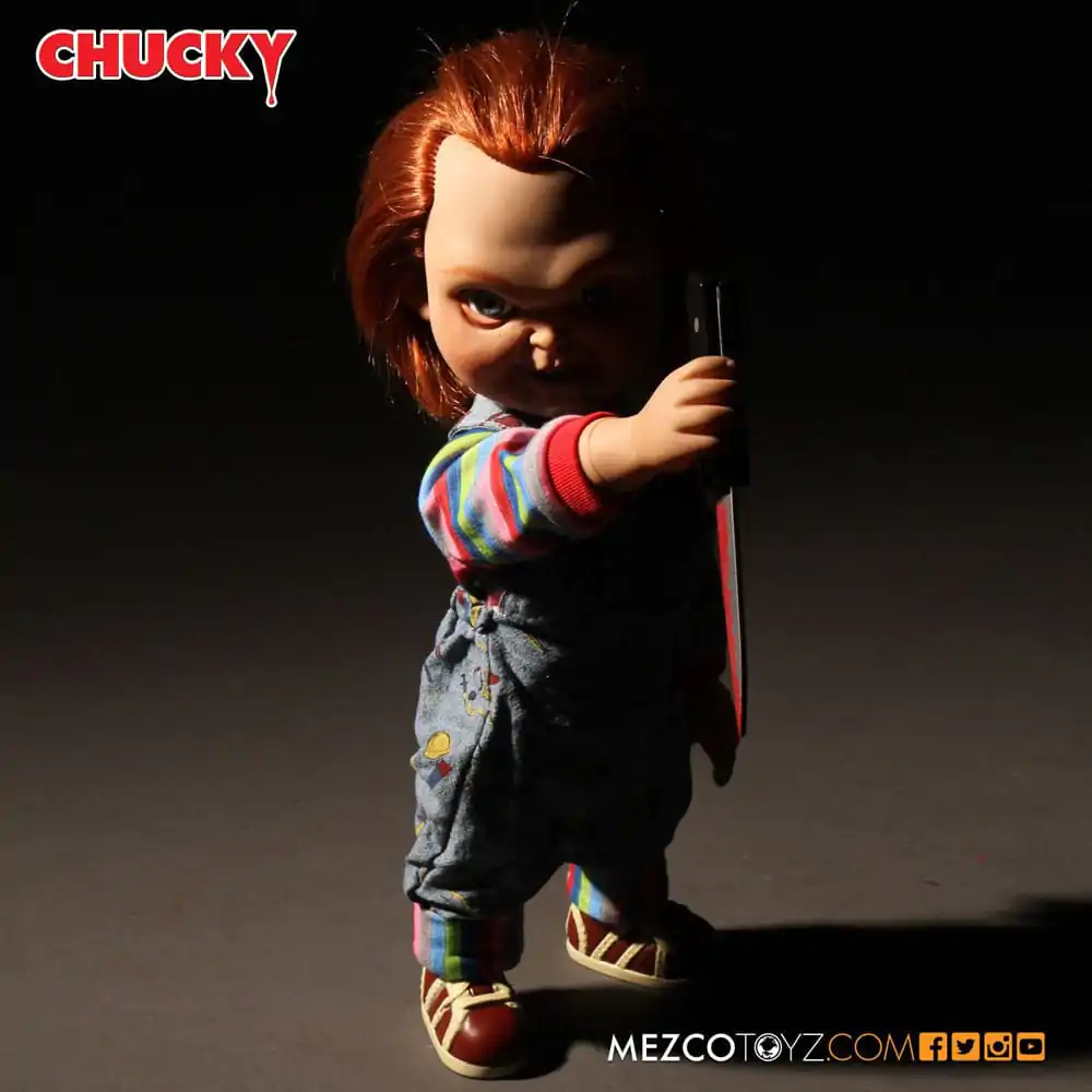Child's Play Gadający Wysoki Chucky z Uśmiechem 38 cm zdjęcie produktu