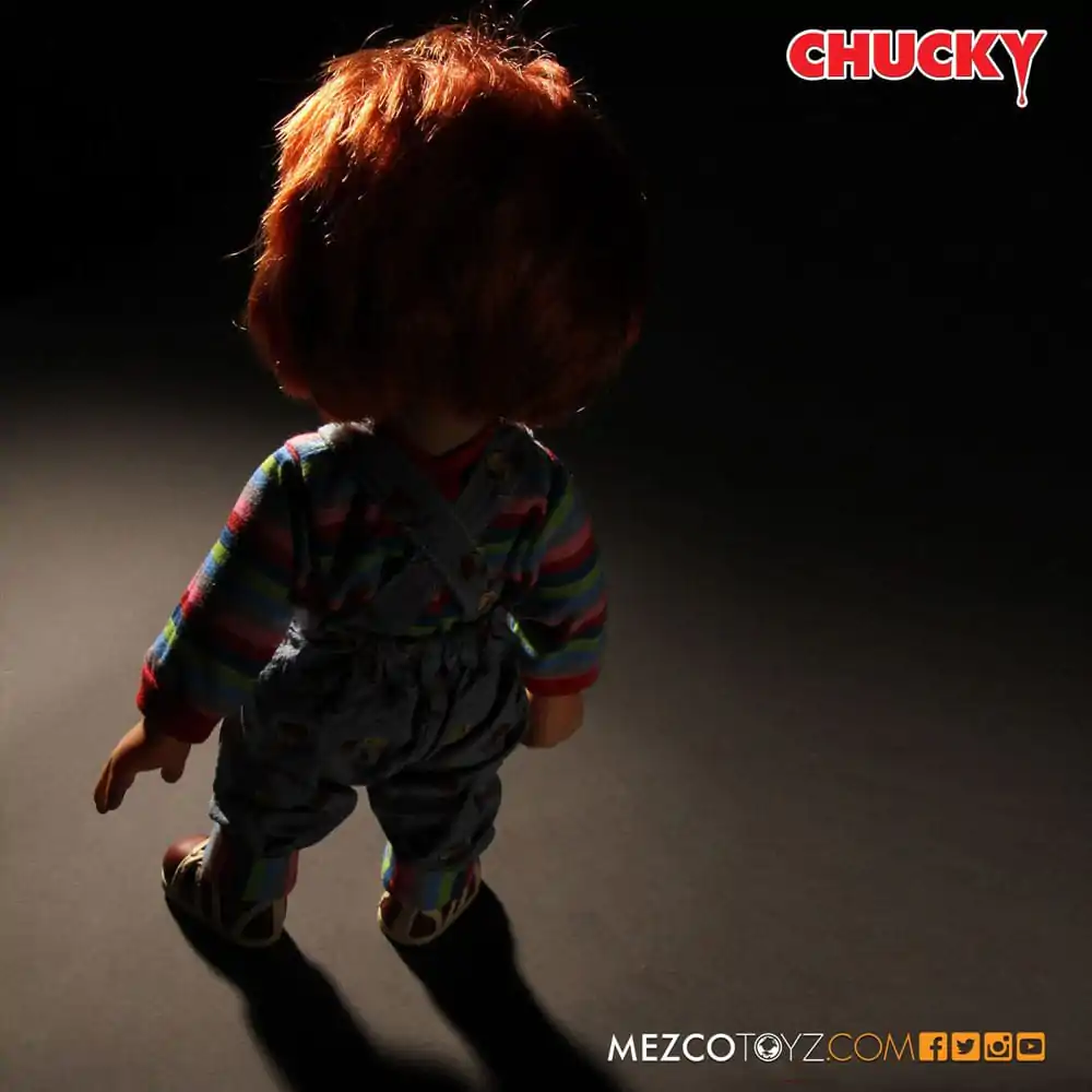Child's Play Gadający Wysoki Chucky z Uśmiechem 38 cm zdjęcie produktu