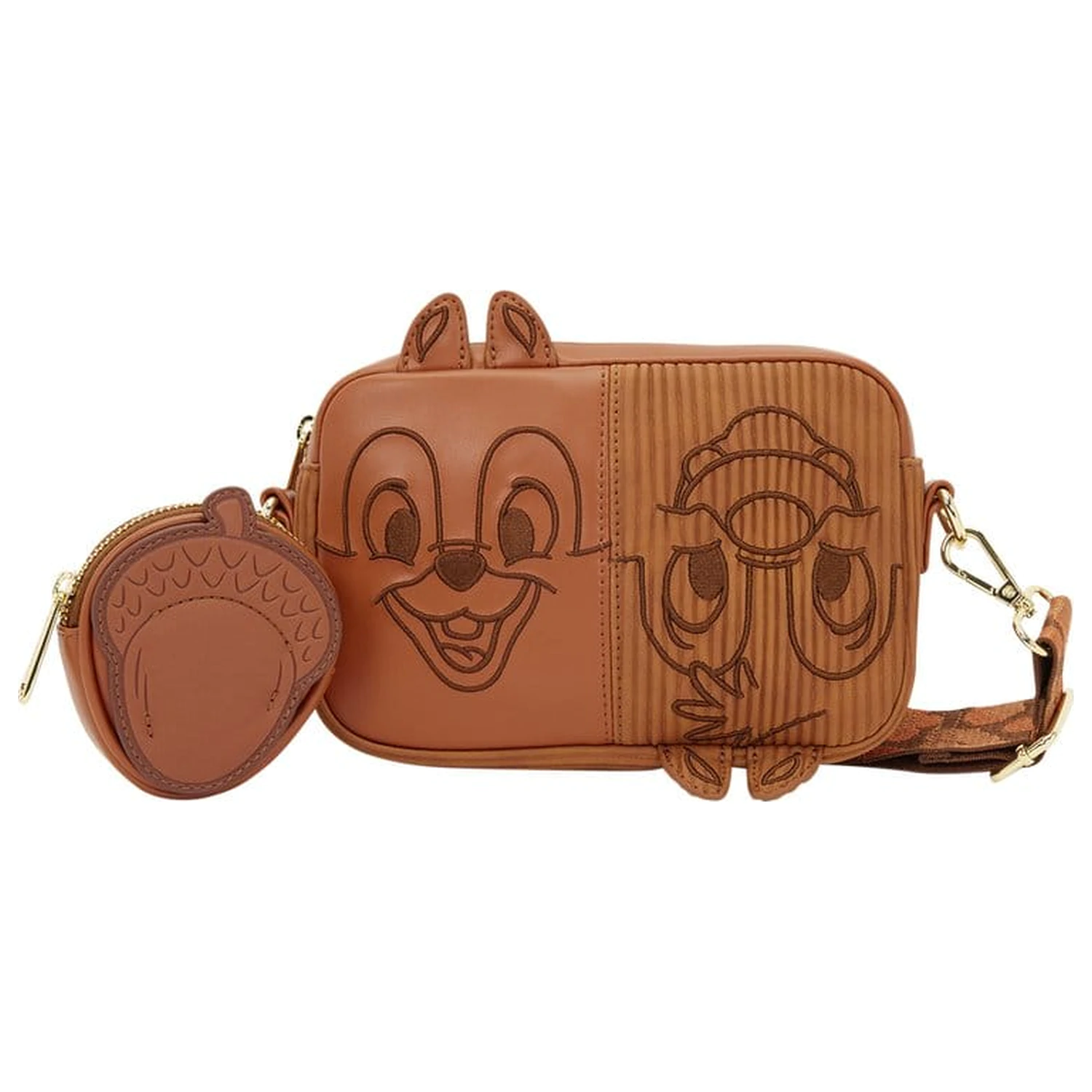 Chip 'n Dale: Rescue Rangers by Loungefly Sling Bag z portmonetką, sztruksowa zdjęcie produktu