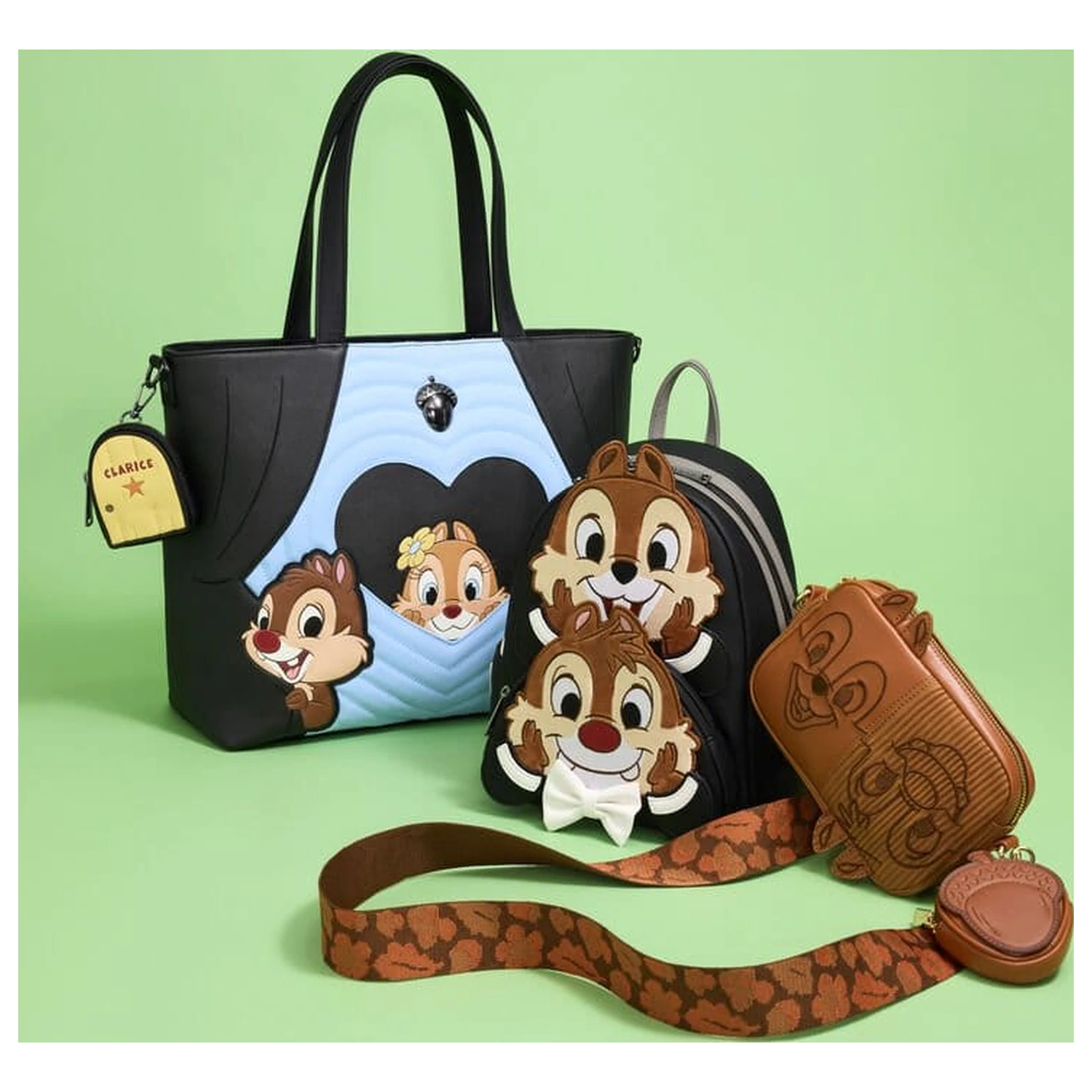 Chip 'n Dale: Rescue Rangers by Loungefly Tote Bag with Coin Purse Two Chips & a Miss zdjęcie produktu