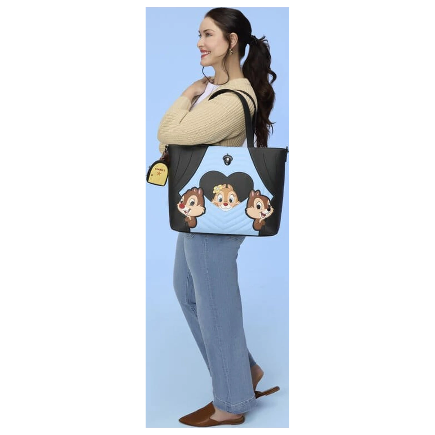 Chip 'n Dale: Rescue Rangers by Loungefly Tote Bag with Coin Purse Two Chips & a Miss zdjęcie produktu