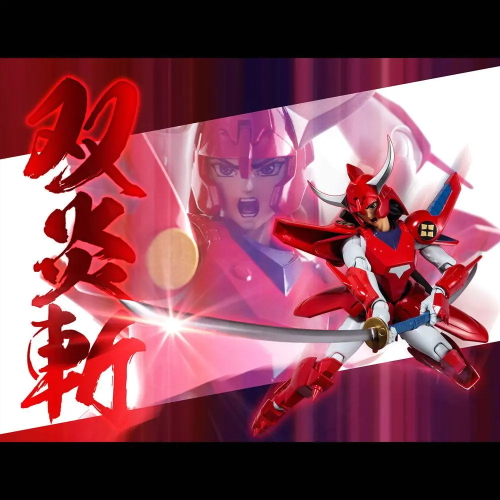 Chou-Dan-Kadou Yoroiden-Samurai Troopers figurka akcji Rekka no Ryo 16 cm zdjęcie produktu