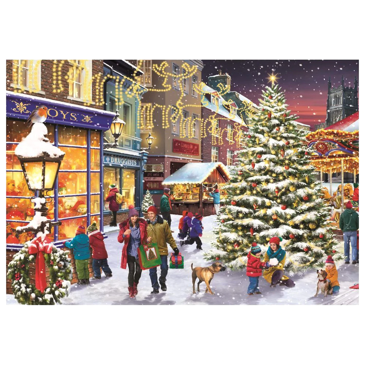 Christmas Collection Village puzzle 1000 sztuk zdjęcie produktu