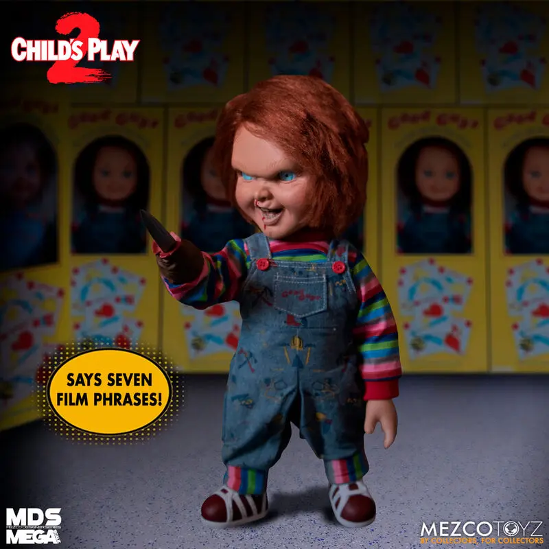 Child´s Play 2 Designer Series Talking Menacing Chucky Gadający Groźny Chucky 38 cm zdjęcie produktu