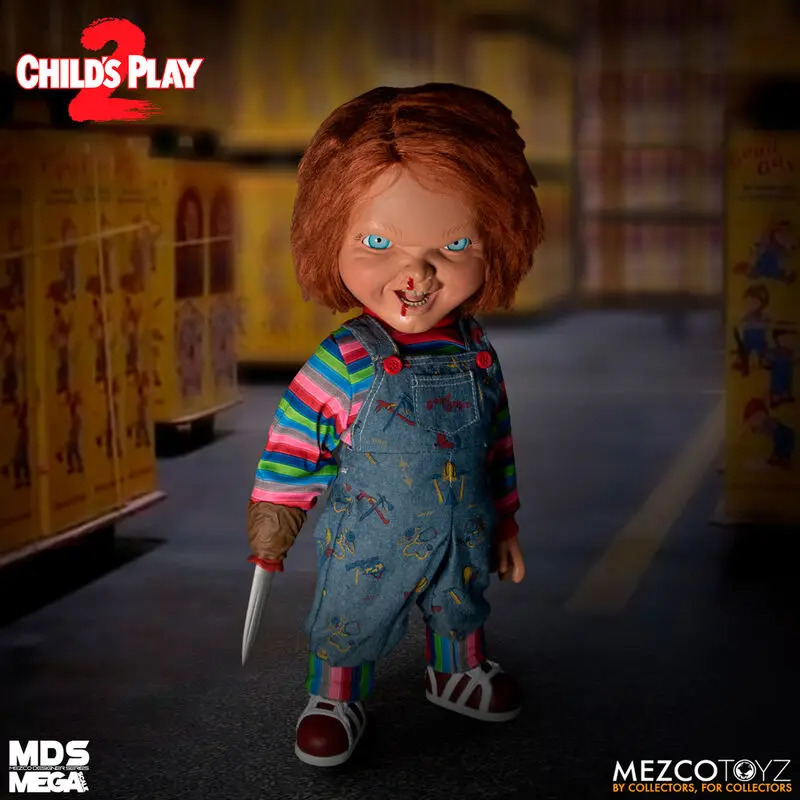 Child´s Play 2 Designer Series Talking Menacing Chucky Gadający Groźny Chucky 38 cm zdjęcie produktu