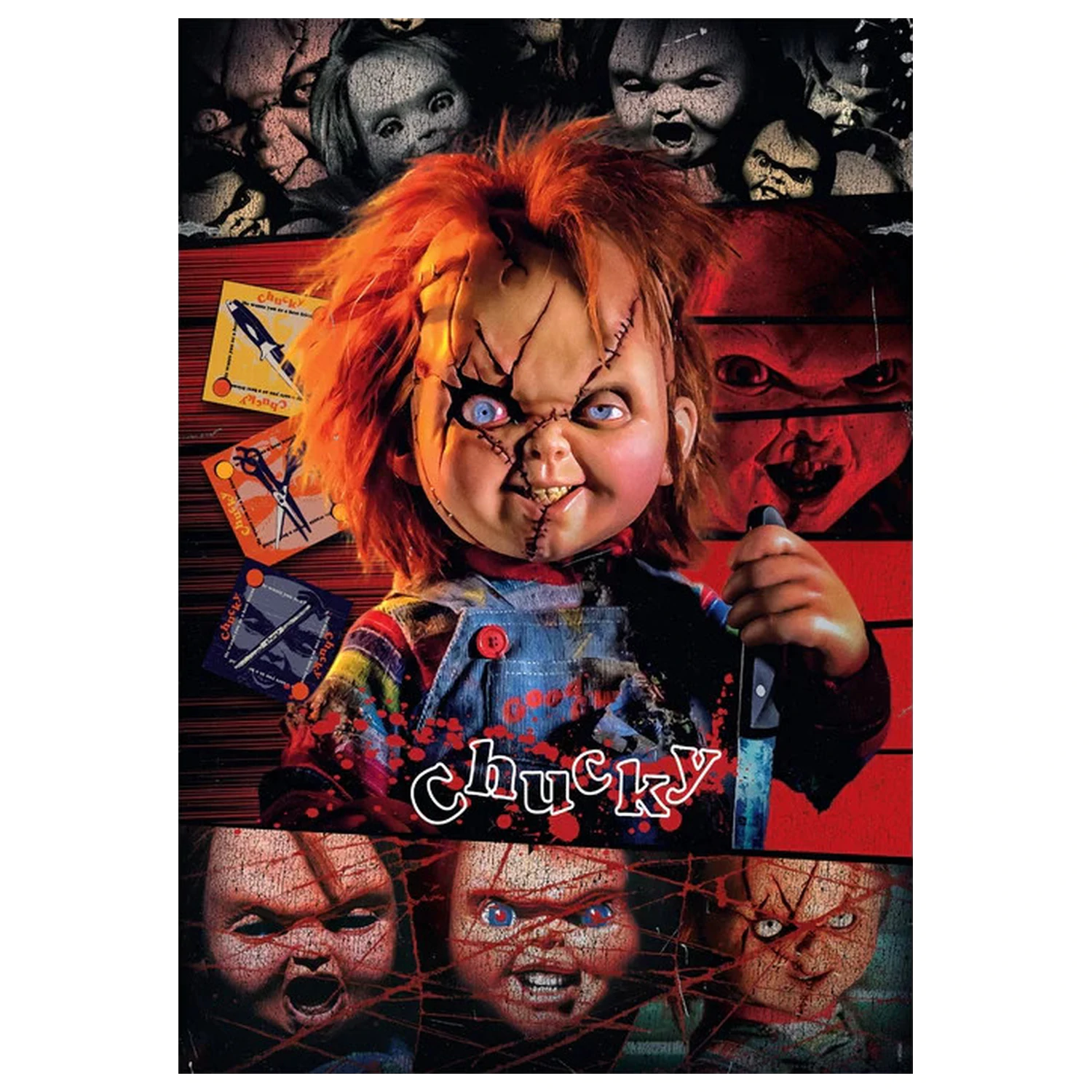 Chucky Crazy 1000-częściowe Compact puzzle zdjęcie produktu
