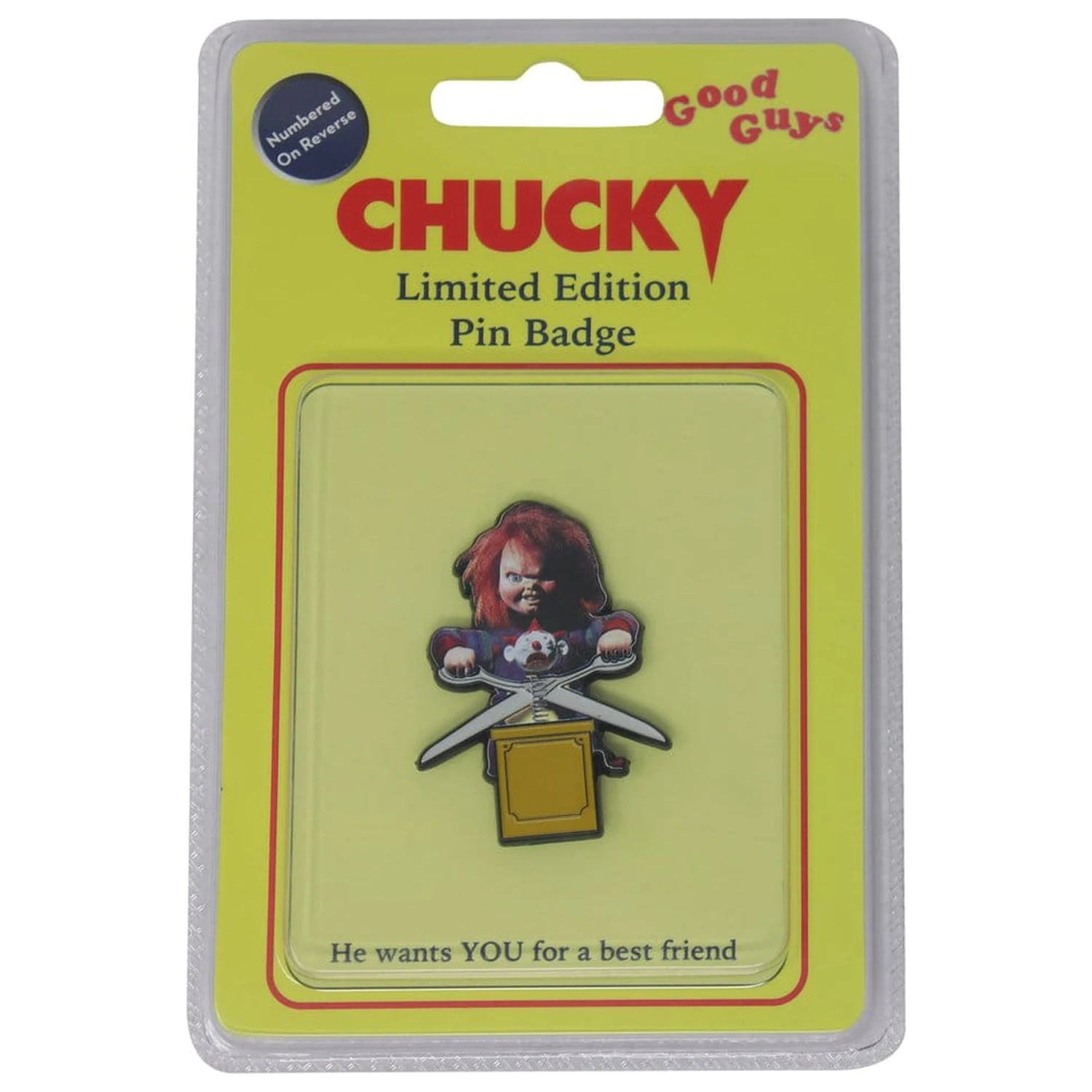Przypinka Chucky Edycja Limitowana zdjęcie produktu