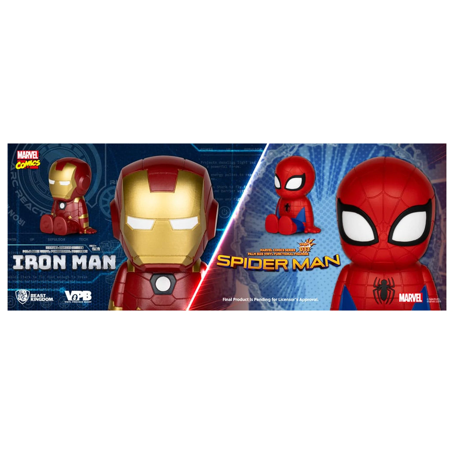 Klasyczna Skarbonka Winyl Bank Komiks Marvel Iron Man 12 cm zdjęcie produktu