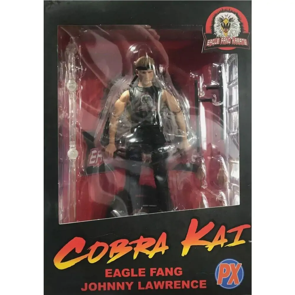 Figurka Akcji Cobra Kai Johnny Lawrence Eagle Fang Previews Exclusive 18 cm zdjęcie produktu