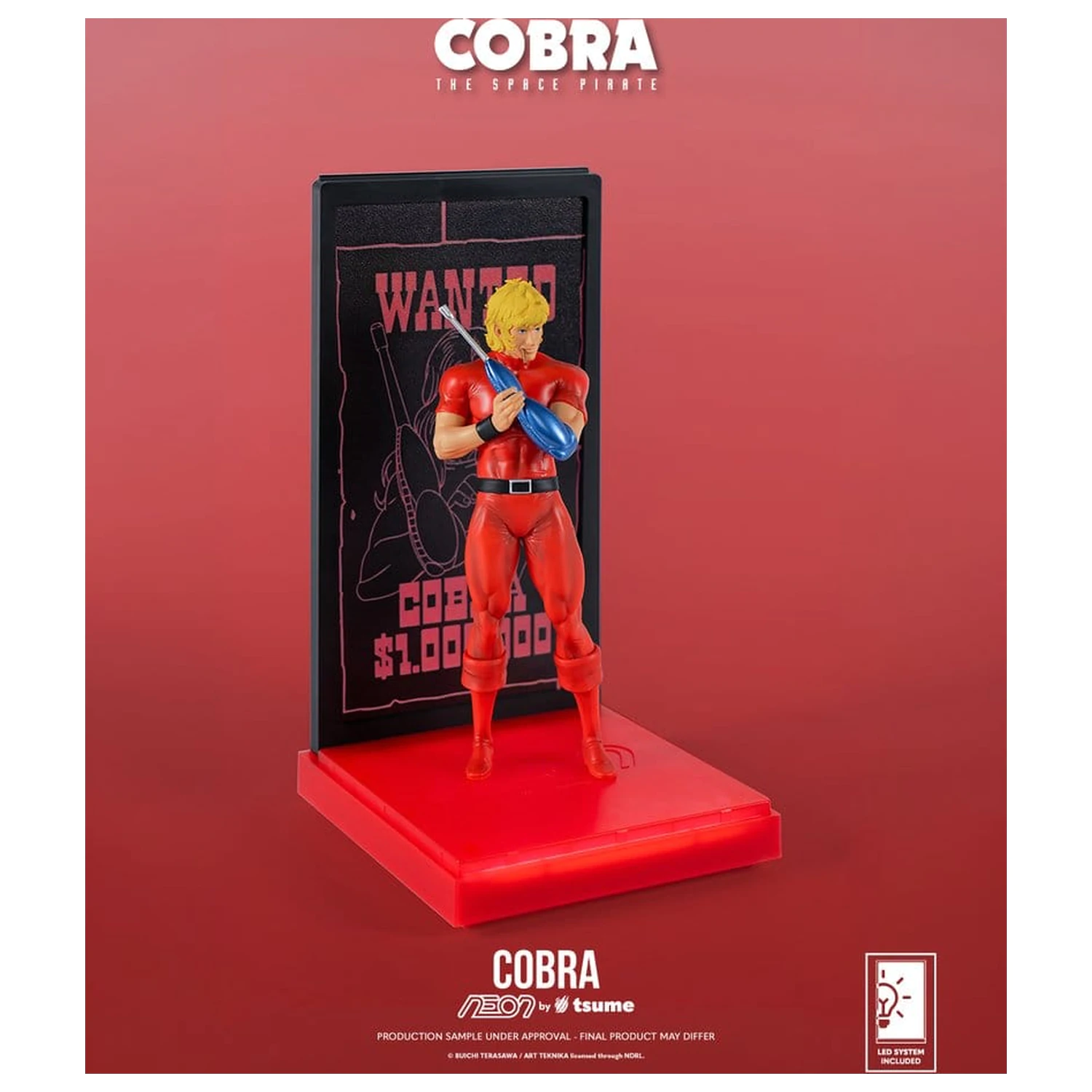 Figurka Cobra Neon 1/9 Cobra The Space Pirate 20 cm zdjęcie produktu