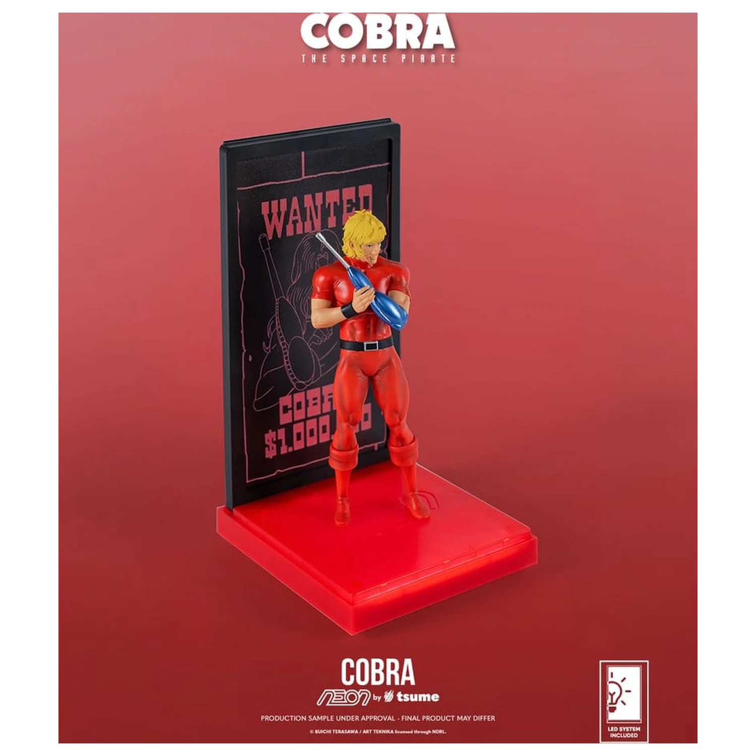 Figurka Cobra Neon 1/9 Cobra The Space Pirate 20 cm zdjęcie produktu