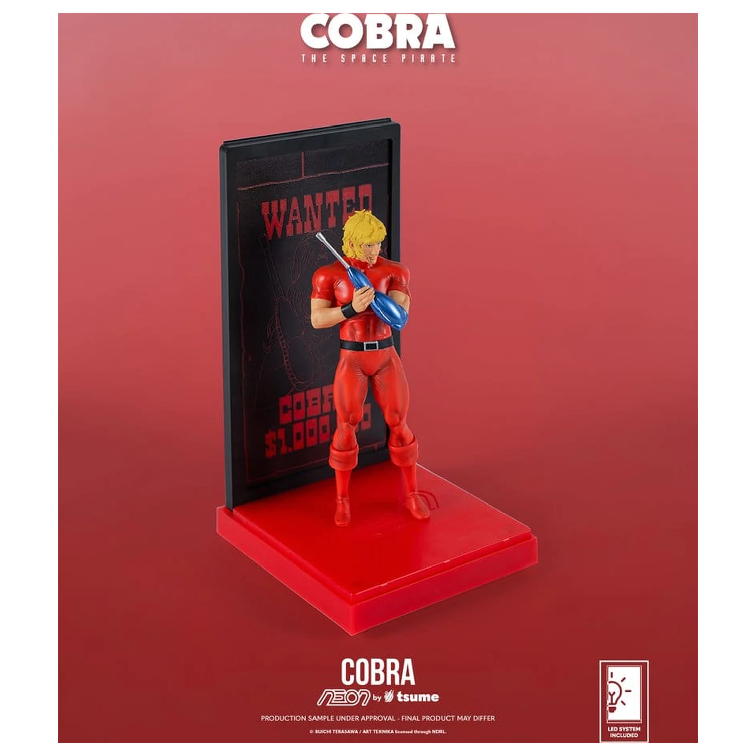Figurka Cobra Neon 1/9 Cobra The Space Pirate 20 cm zdjęcie produktu