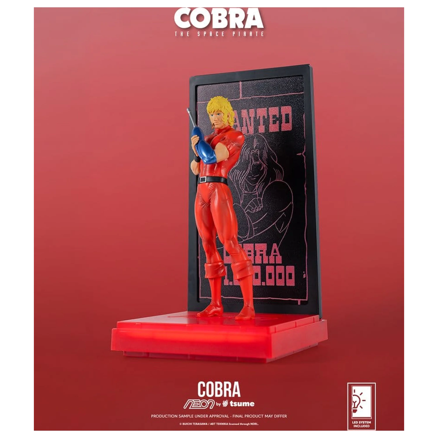 Figurka Cobra Neon 1/9 Cobra The Space Pirate 20 cm zdjęcie produktu