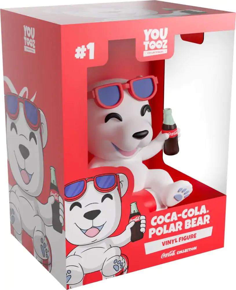 Coca-Cola Vinyl Figure Coca-Cola Polar Bear 8 cm Figurka Winylowa zdjęcie produktu