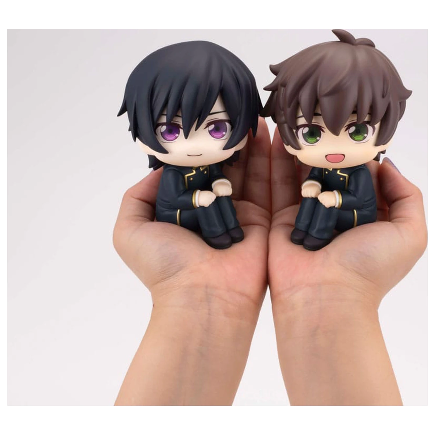 Code Geass Lelouch of the Rebellion Look Up figurki PVC Lelouch Lamperouge i Suzaku Kururugi Zestaw (z prezentem) 11 cm zdjęcie produktu