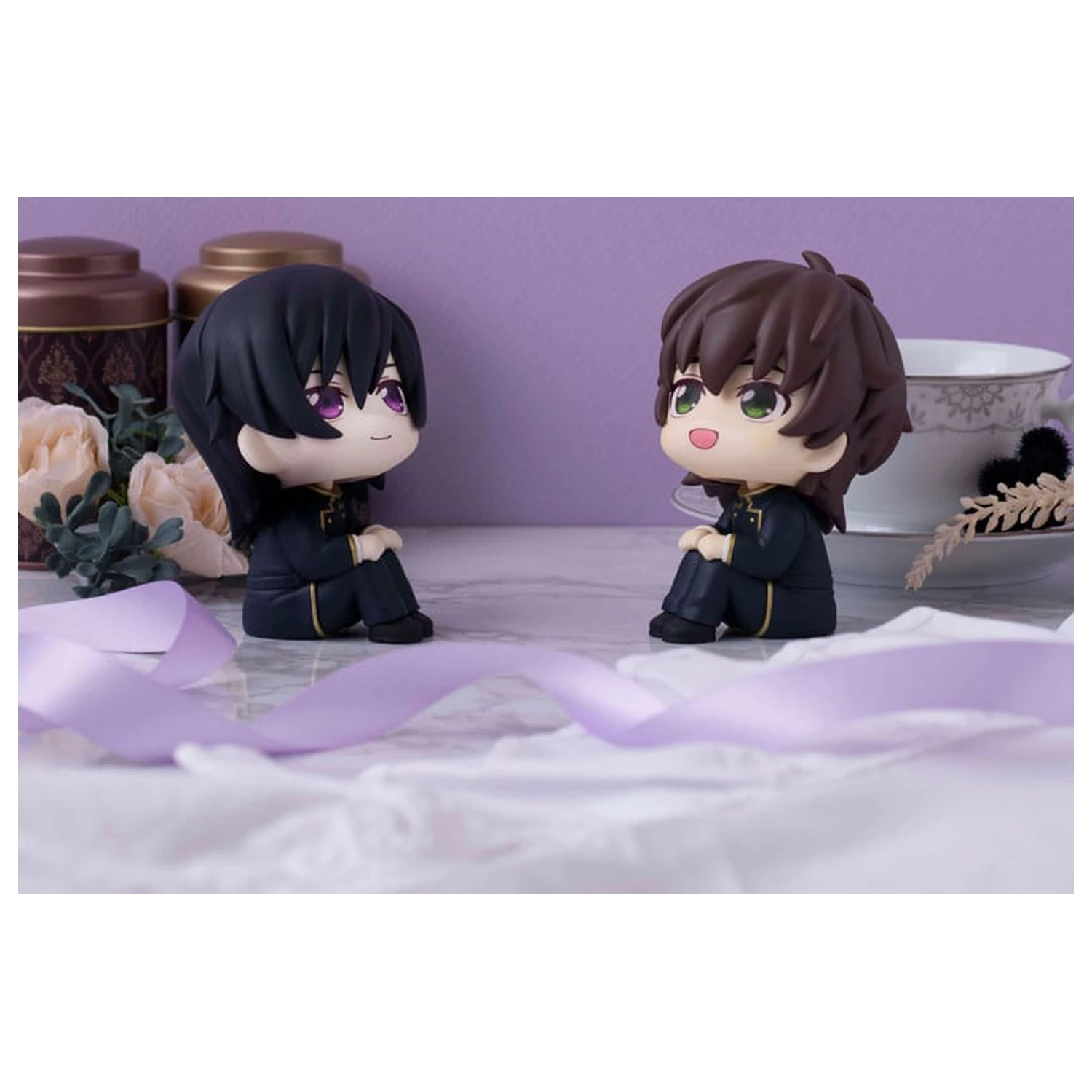 Code Geass Lelouch of the Rebellion Look Up figurki PVC Lelouch Lamperouge i Suzaku Kururugi Zestaw (z prezentem) 11 cm zdjęcie produktu