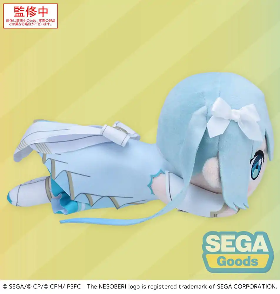 COLORFUL STAGE! The Movie: A Miku Who Can't Sing Nesoberi Lay-Down Pluszowa Figurka Hatsune Miku Unshuttered Sekai 16 cm zdjęcie produktu