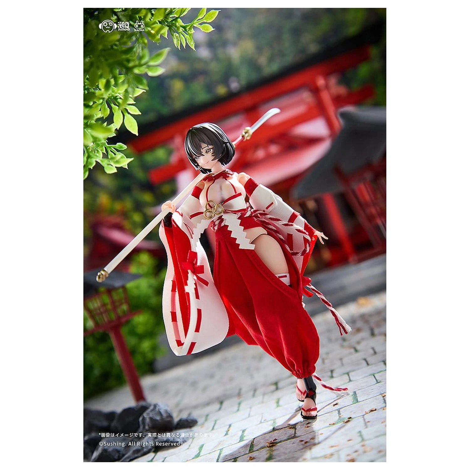 Figurka Combat Priestess Action Figure 1/12 Kikyou Uefuji 15 cm zdjęcie produktu